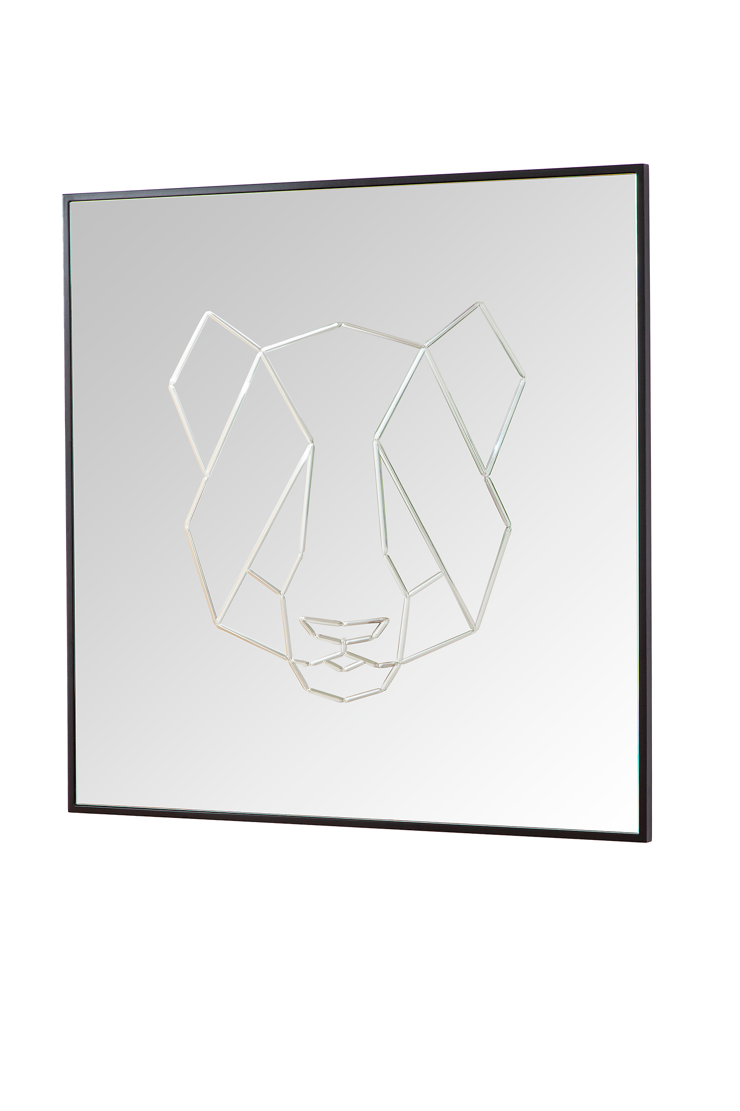 Panda Mirror, Decorative Mirror, Modern Mirror, Contemporary Mirror