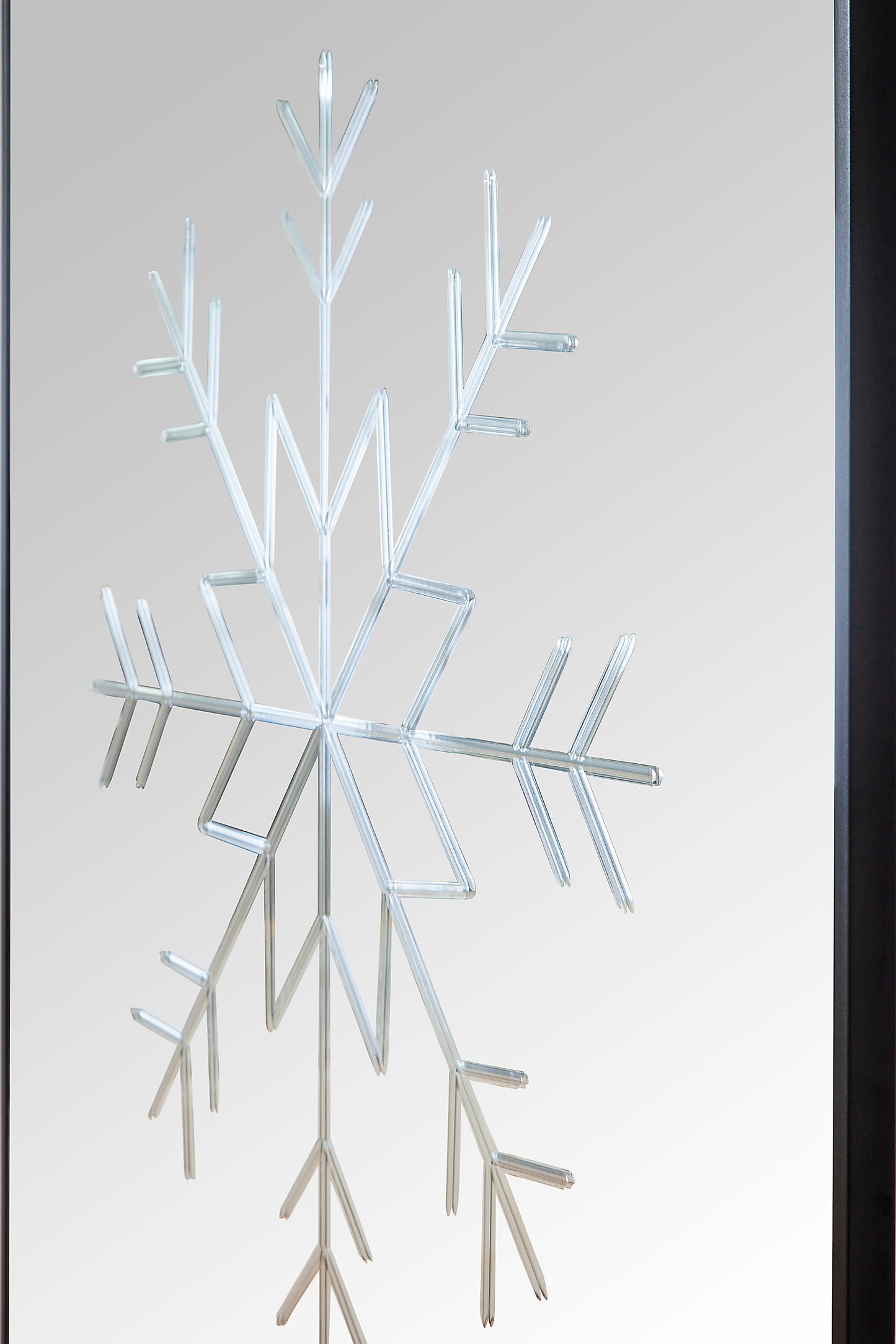 Snowflake Mirror, Fireplace Mirror