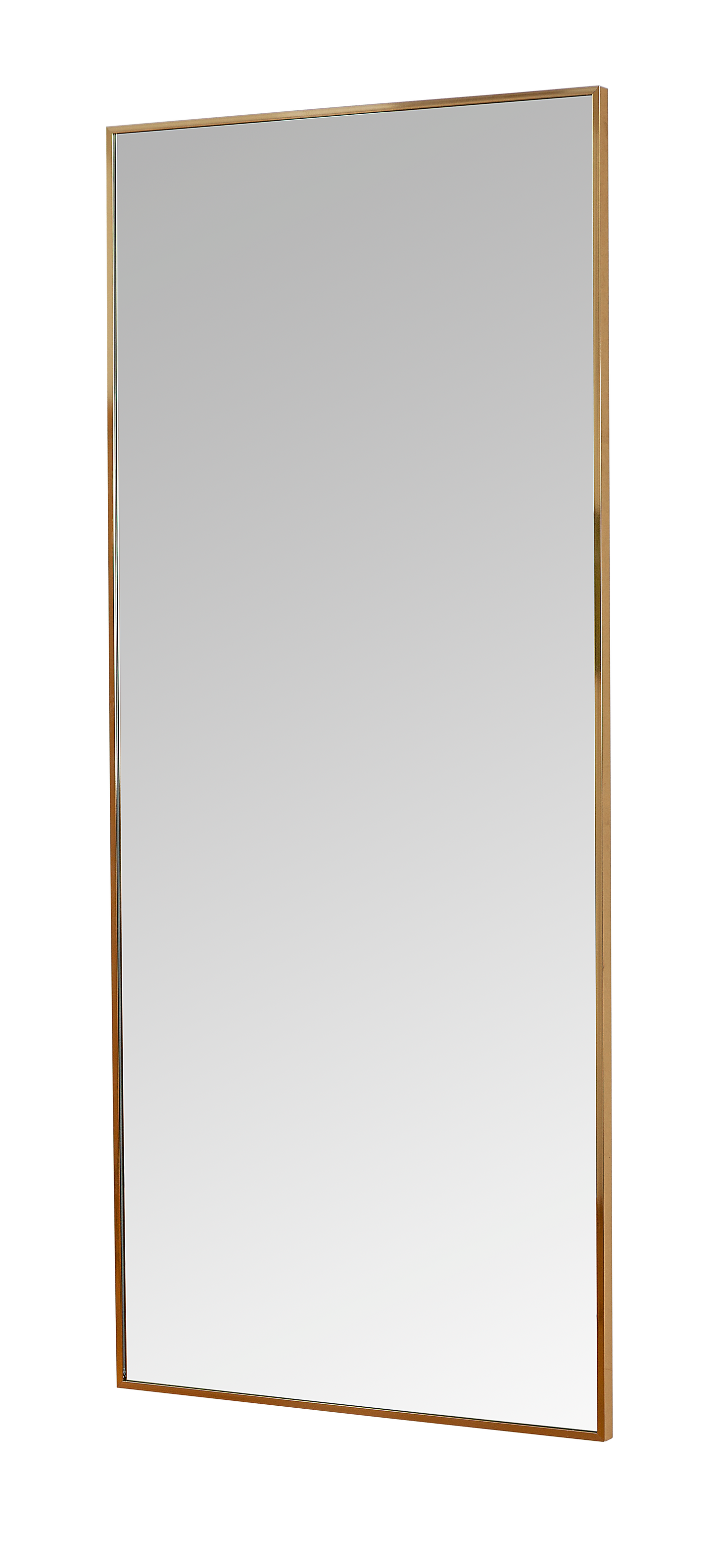 Gold Color Metal Frame Mirror