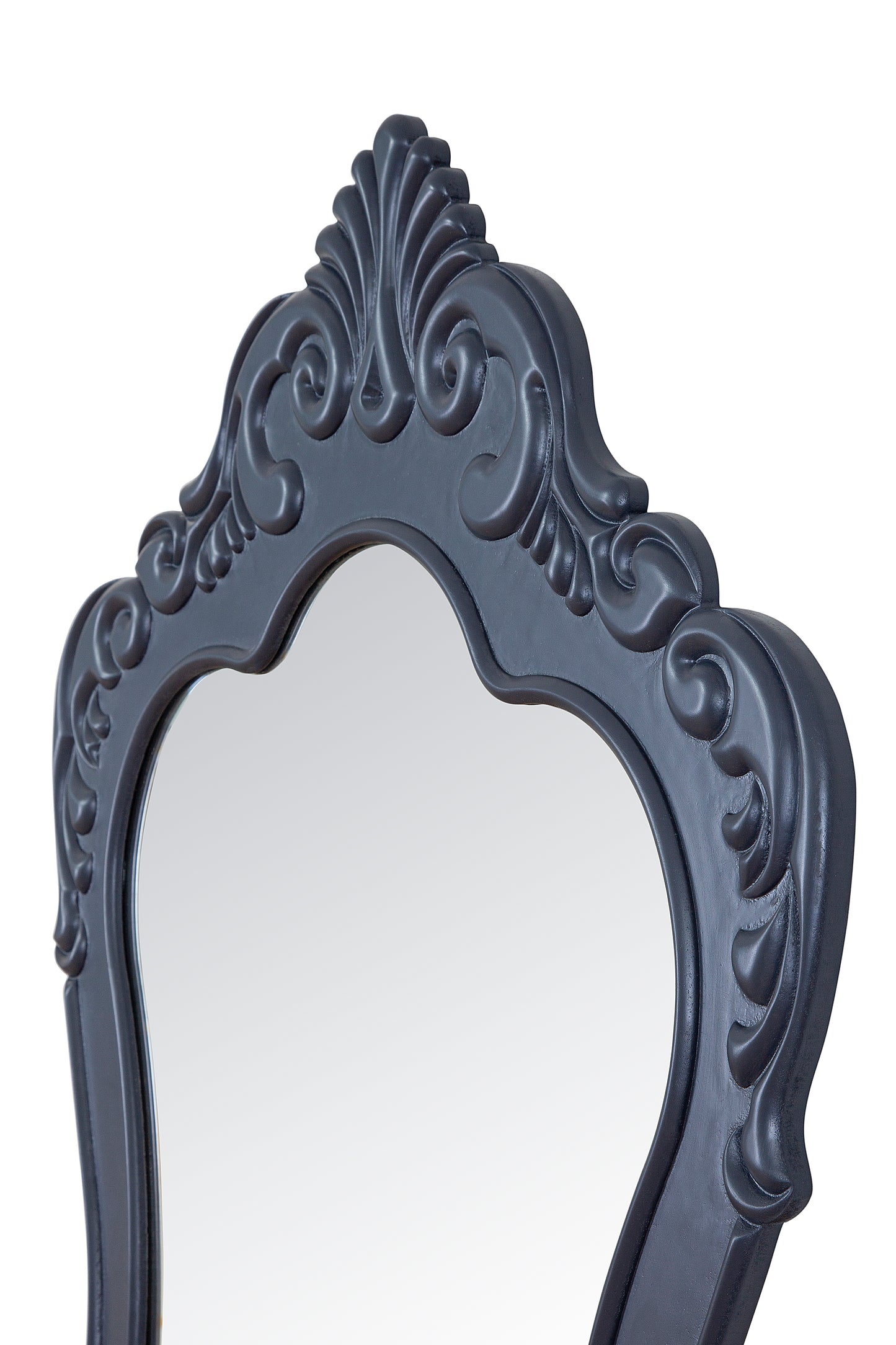 Anthracite Victorian Mirror