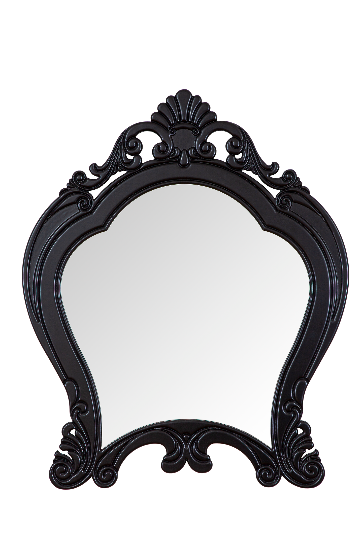 Crown Mirror Black Color