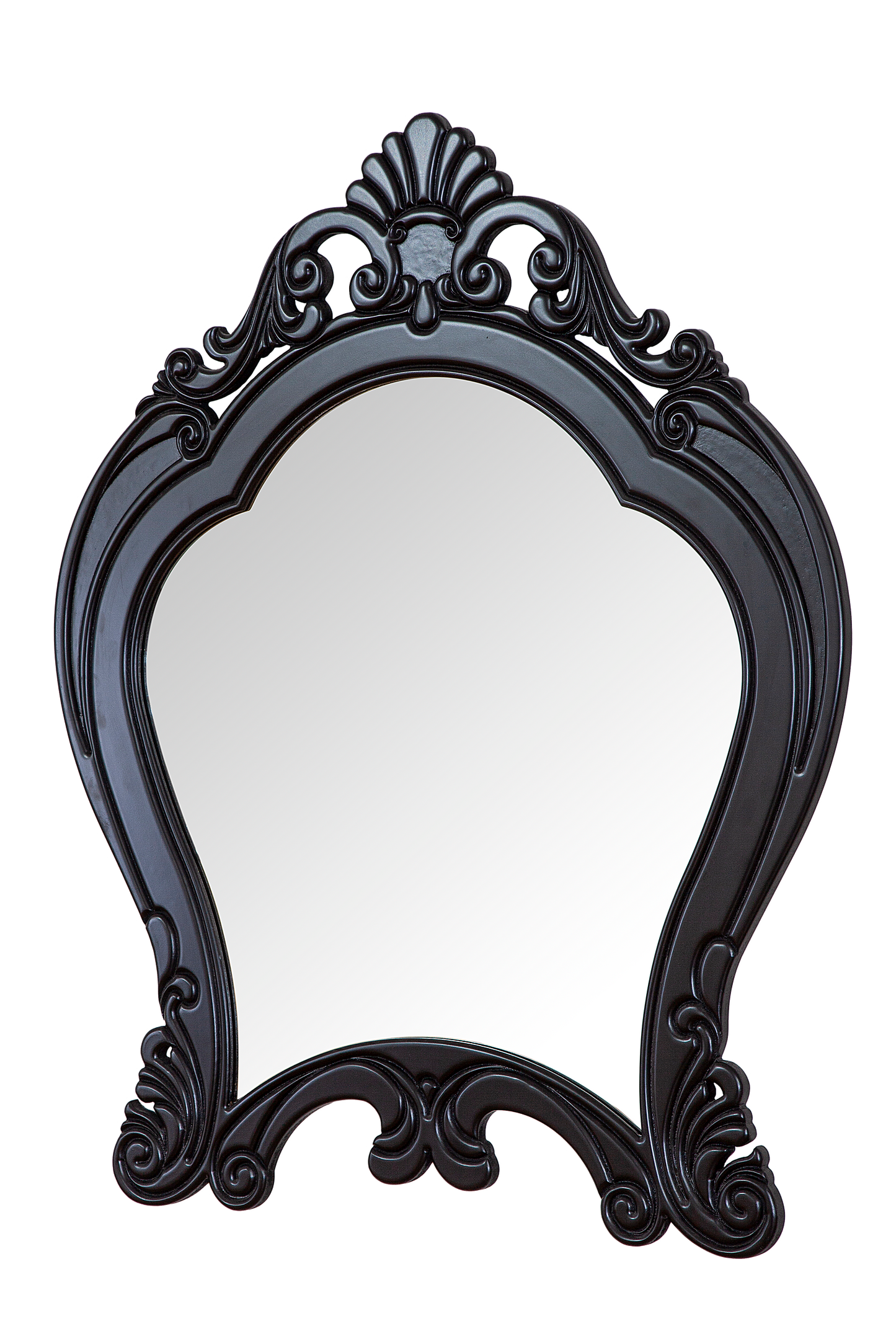 Crown Mirror Black Color