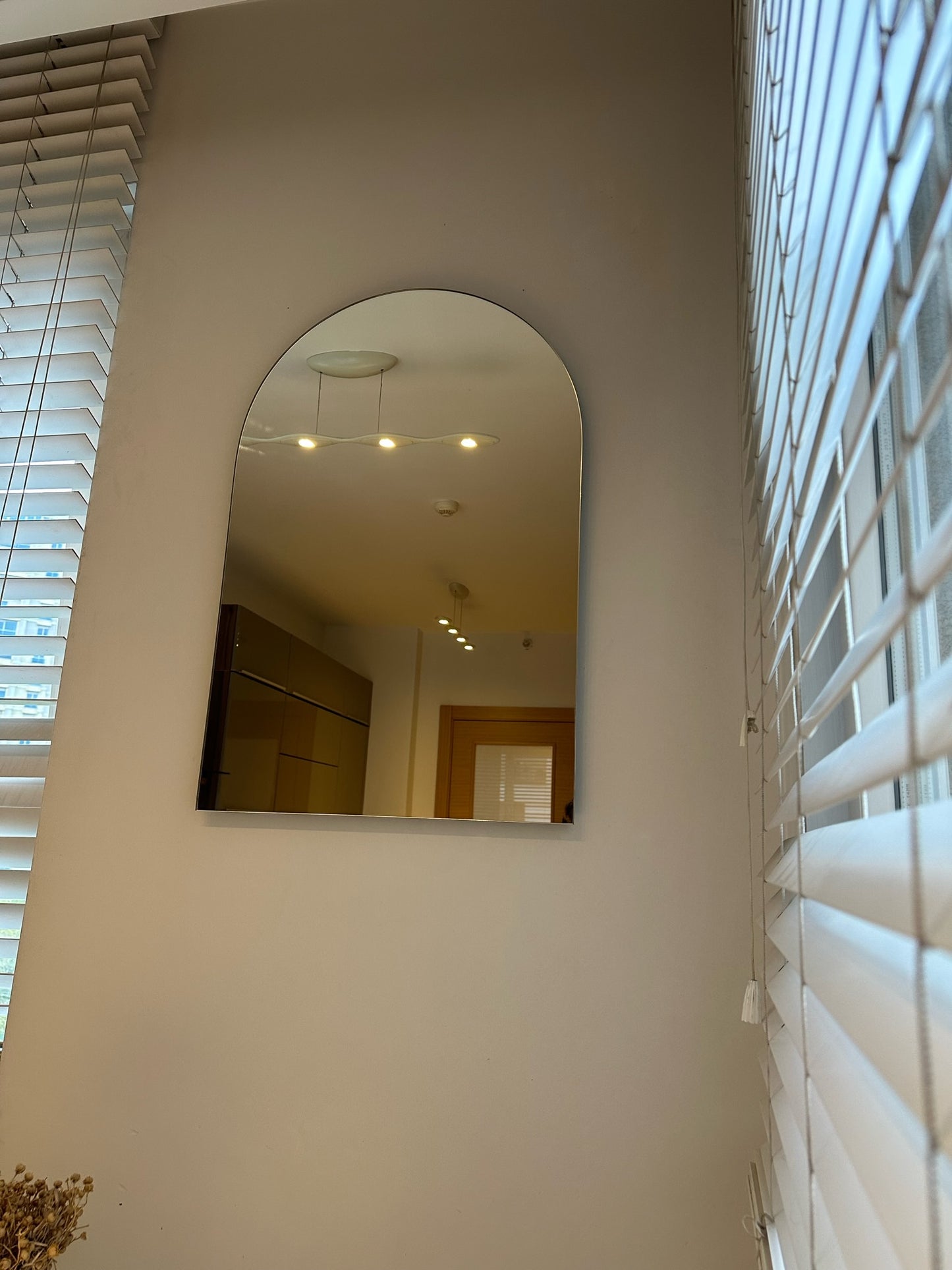 Modern Oval Mirror