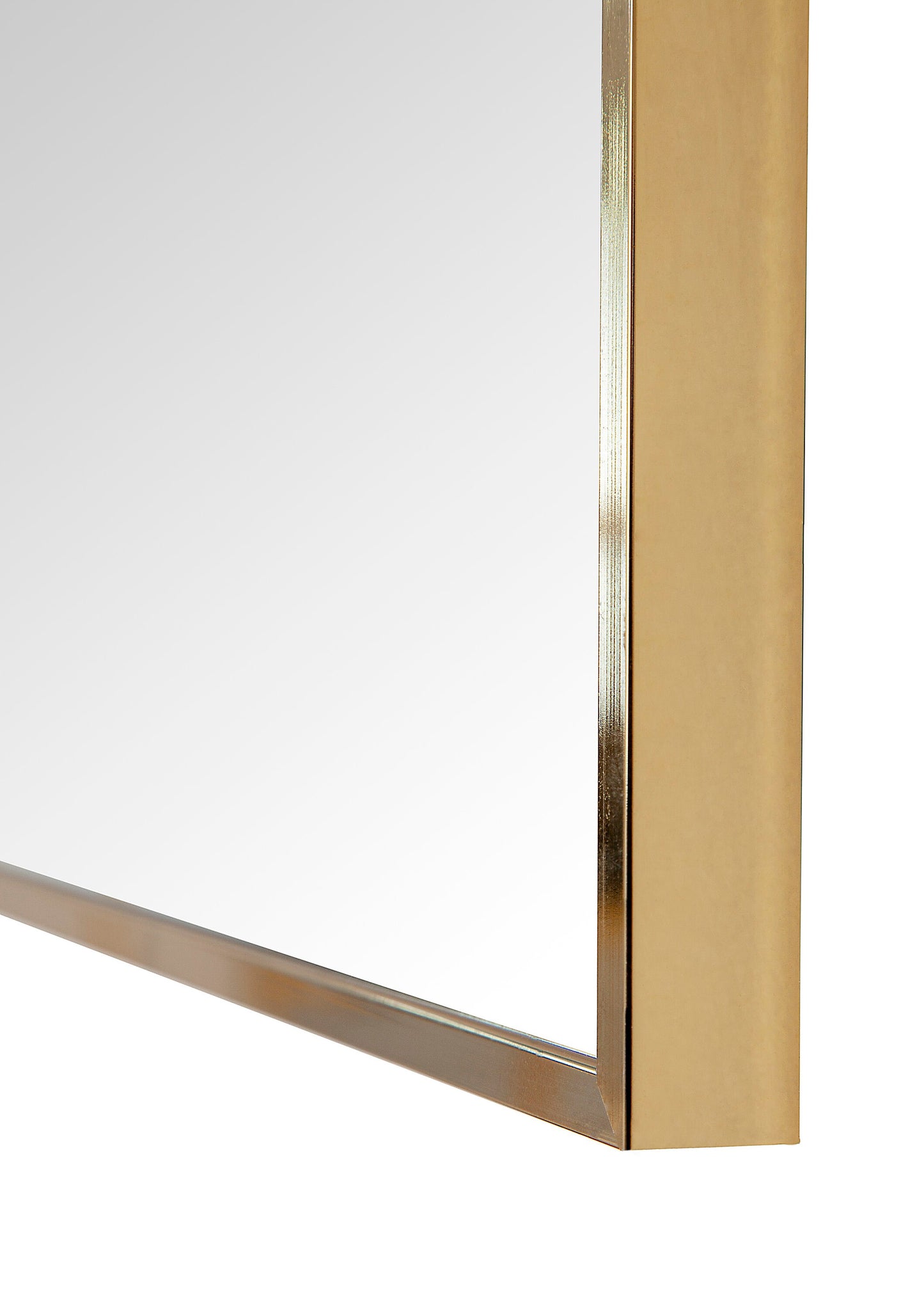 Gold Color Metal Mirror (50 cm x70 cm) (19.685 inch x 27.5591 inch)