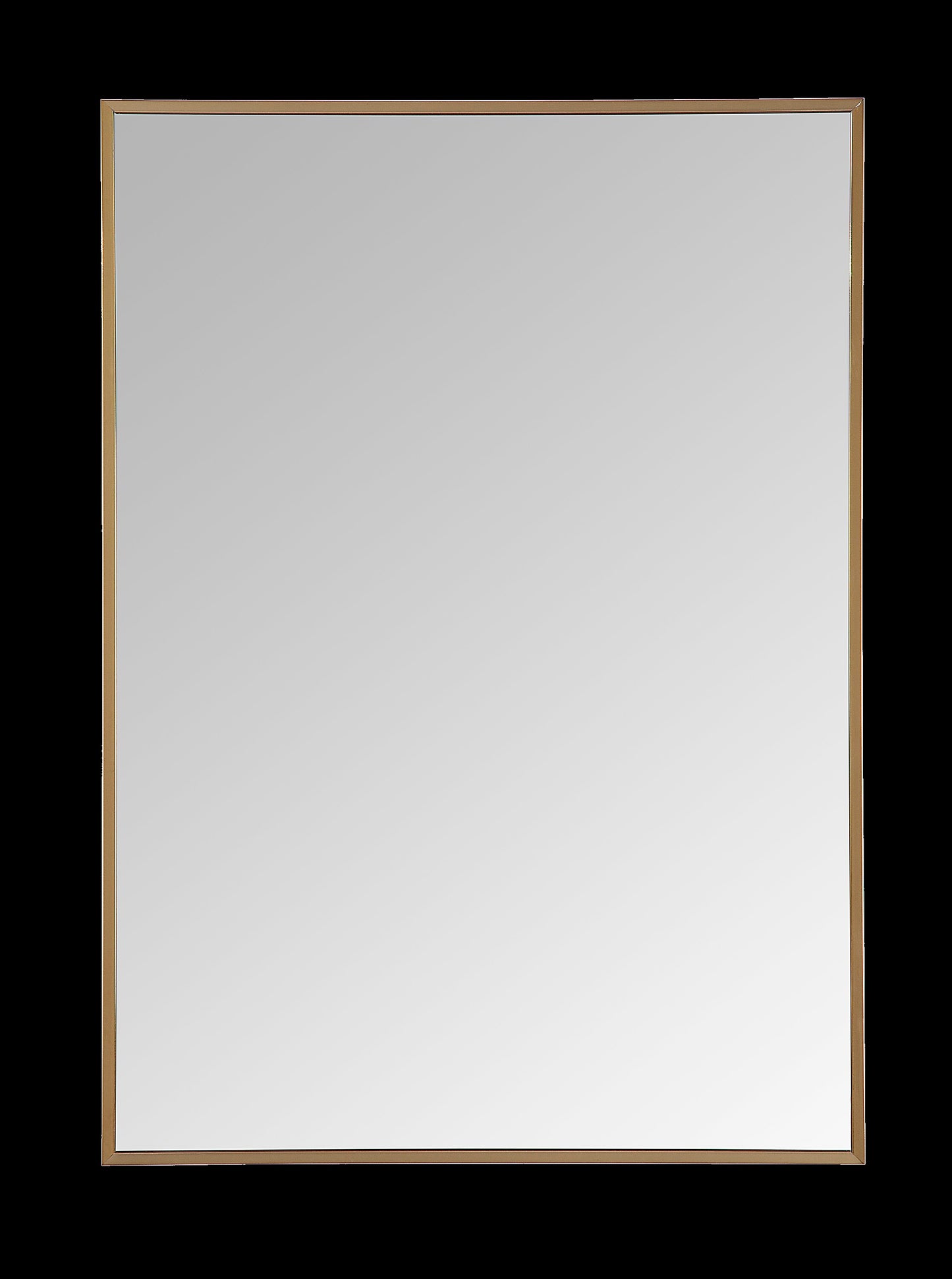 Gold Color Metal Mirror (50 cm x70 cm) (19.685 inch x 27.5591 inch)